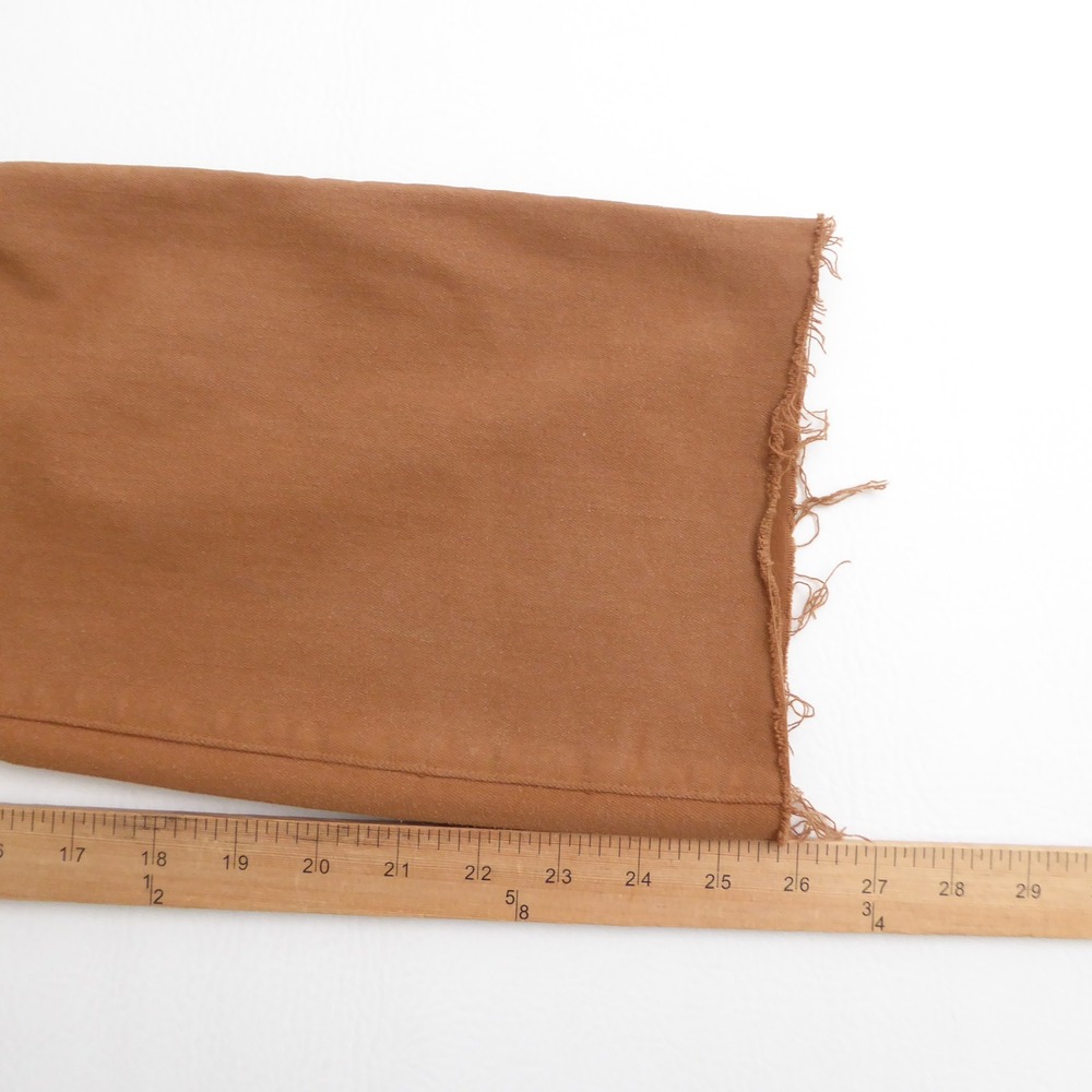 L'AGENCE Womens Kendra High Rise Cropped Flare Coated Denim Jeans Java Brown 32 - Picture 7 of 10